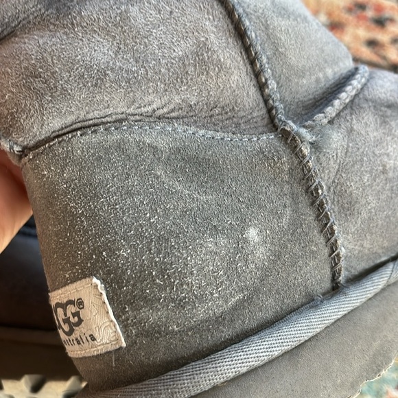 Ugg Tall Bailey 3 Button Boots Gray size 7 - Picture 6 of 10